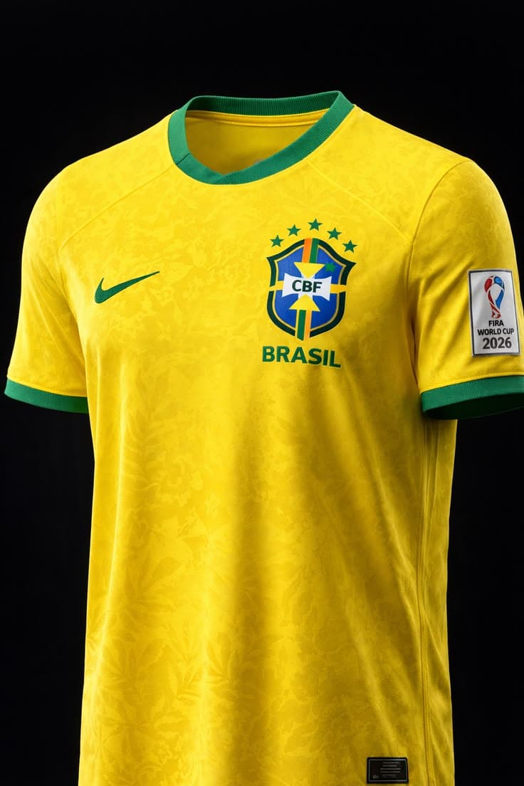 Brazil Special Edition Yellow Jersey - 3 Star (Player Edition) - image 3
