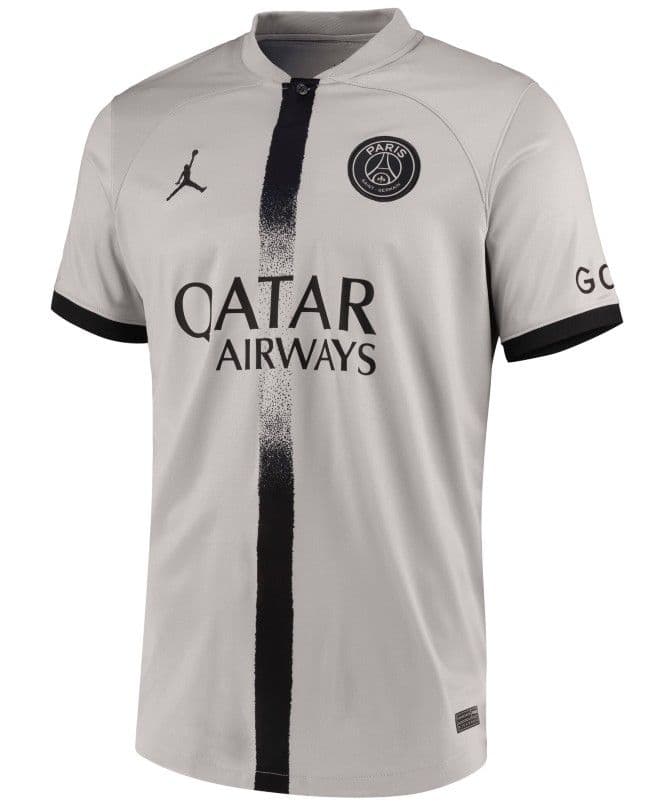 Grey PSG Away Jersey - image 2
